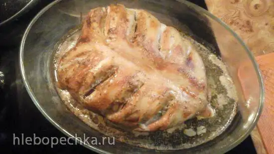 Запеченая куриная грудка ленивая
