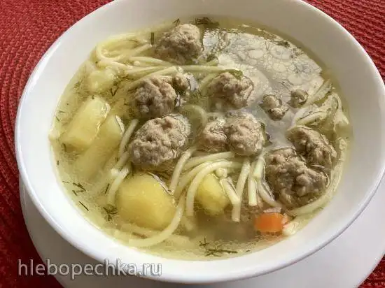 Суп с фрикадельками в Ninja® Foodi® 6.5-qt
