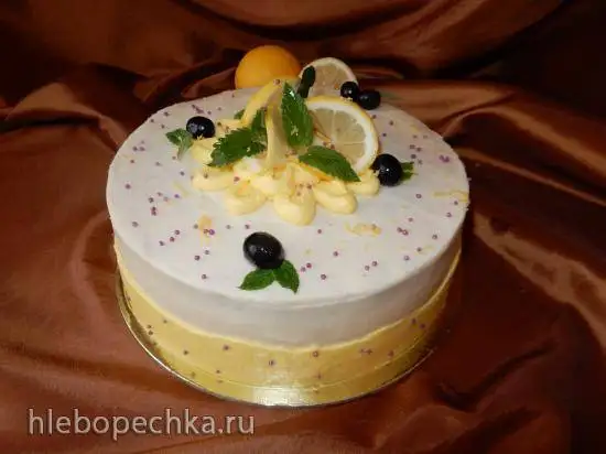 Торт «Лимончик»
