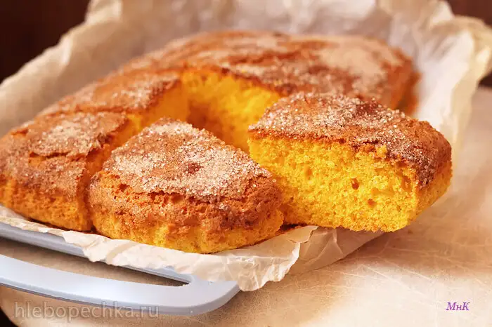 Тыквенный пирог (Coca de calabaza)