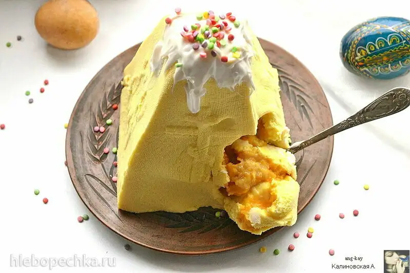 Медовая пасха с курагой