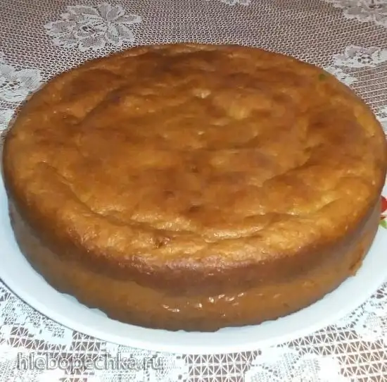 Творожно-овсяный кекс с сухофруктами