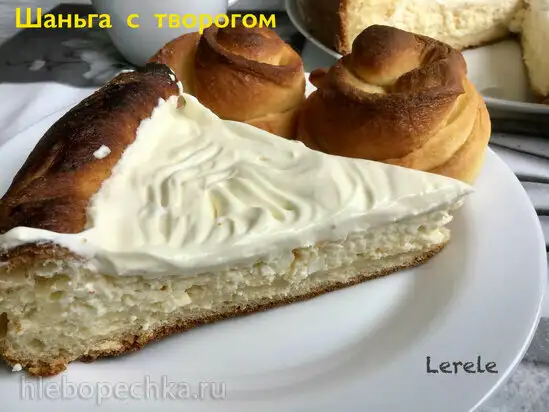 Шаньга с творогом