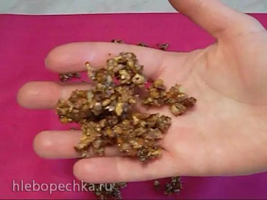 Пралине из грецких орехов (+видео)