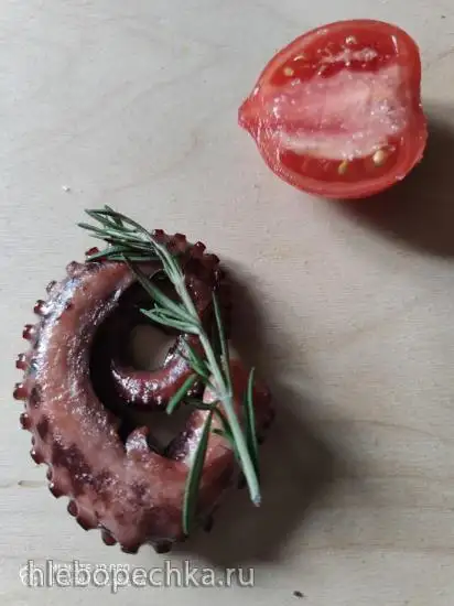 Щупальца осьминога по технологии Sous Vide