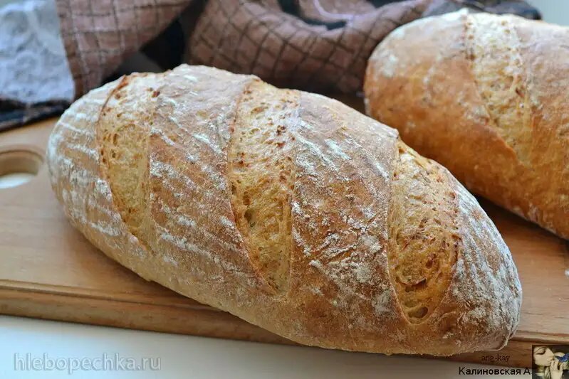 Немецкий хлеб с квашеной капустой