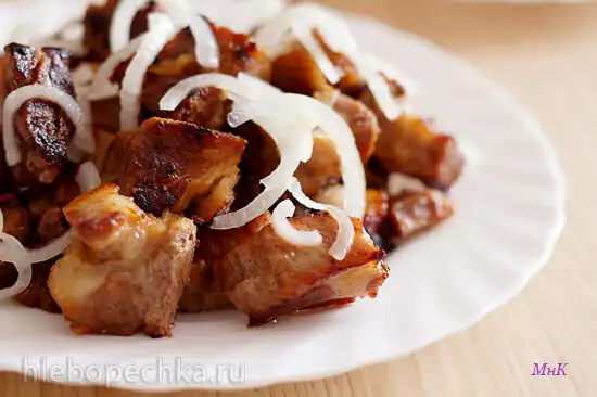 Мясо на сковороде