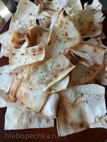 Чипсы из лаваша
