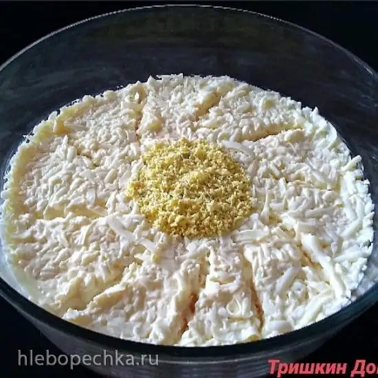 Салат «Ромашка»