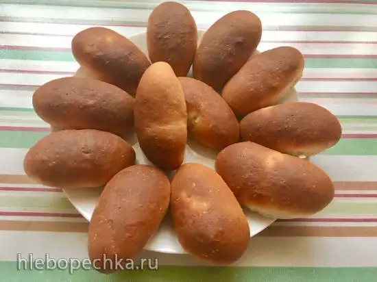 Пирожки на кокосовом молоке