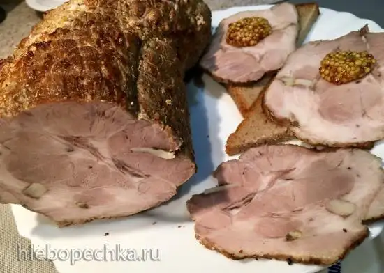 Буженина по мотивам рецепта Ильи Лазерсона (бонус - суп)