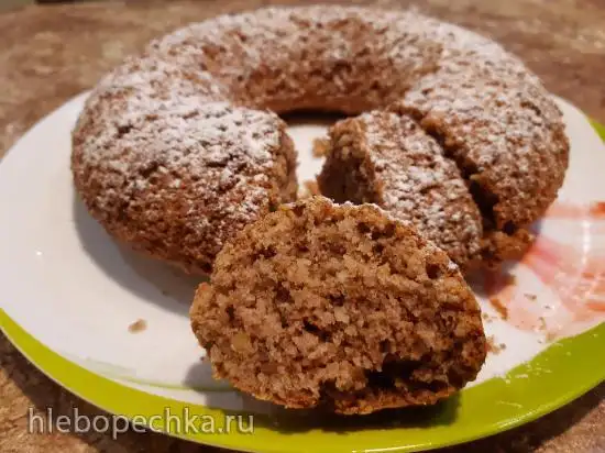 Ореховый кекс (без яиц)