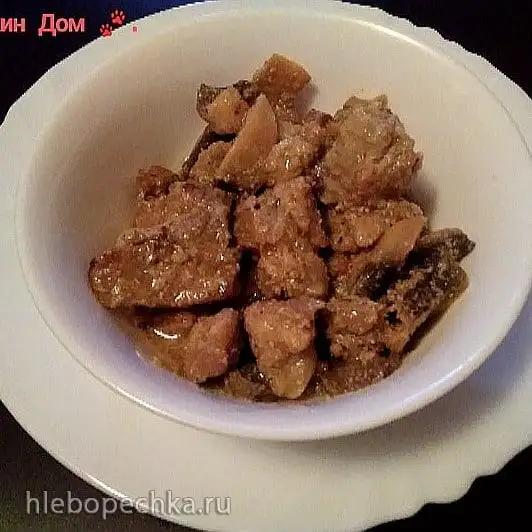Мясо «Вино & Сливки» (мультиварка Бранд 6051)