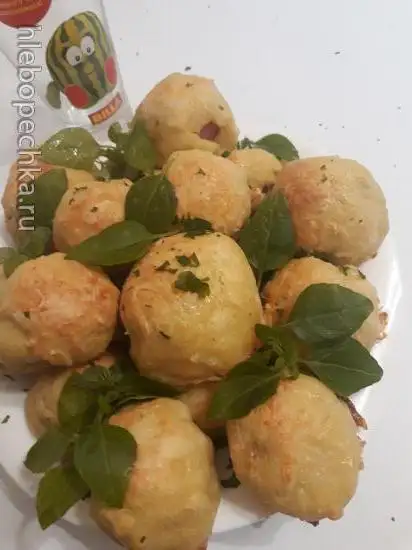 Сосиски в картофельном тесте