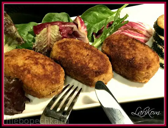 Постновогодние котлеты из готового мяса