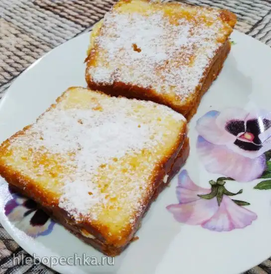 Гренки-сырники (гренки с творогом)