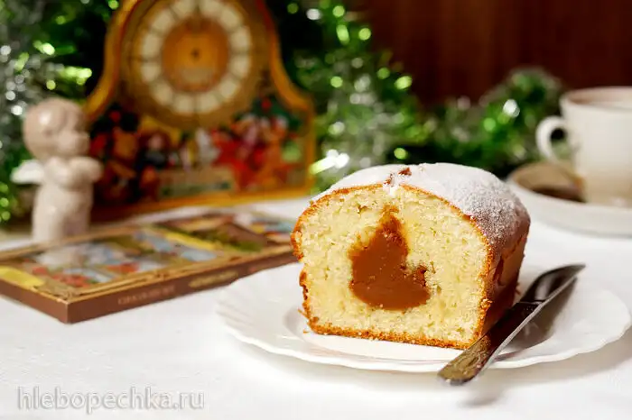Кекс с йогуртом и шоколадом