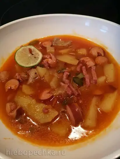 Солянка из утки в Ninja Foodi