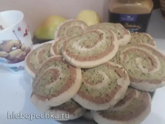 Печенье с корицей и мятой