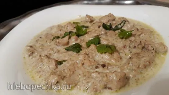Ленивое сациви с курицей