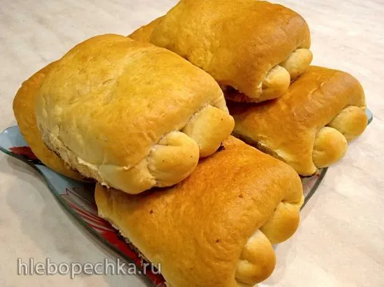Булочки с какао и корицей (+видео)
