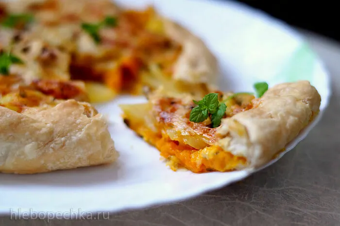 Деревенская пицца с картофелем (Pizza rustica)