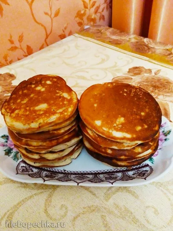 Банановые панкейки
