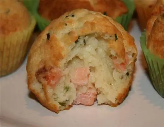 Кексы творожные закусочные