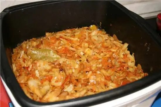 Капуста тушеная