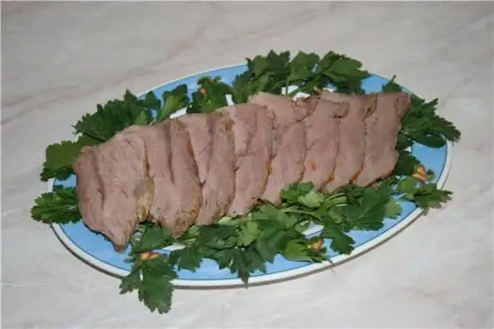 Буженина с пивом