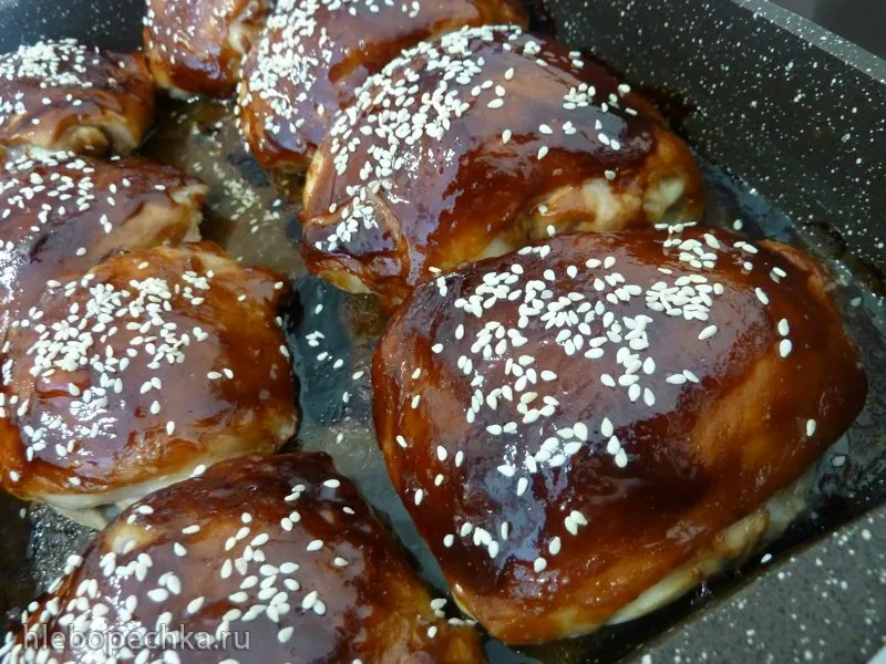 Куриные бёдра под соусом Терияки