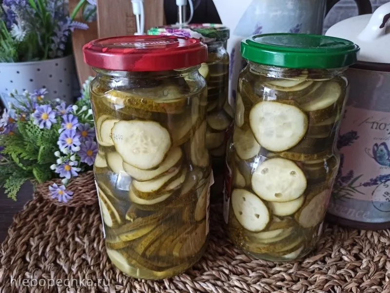 Хрустящие медовые огурцы с куркумой (+видео)