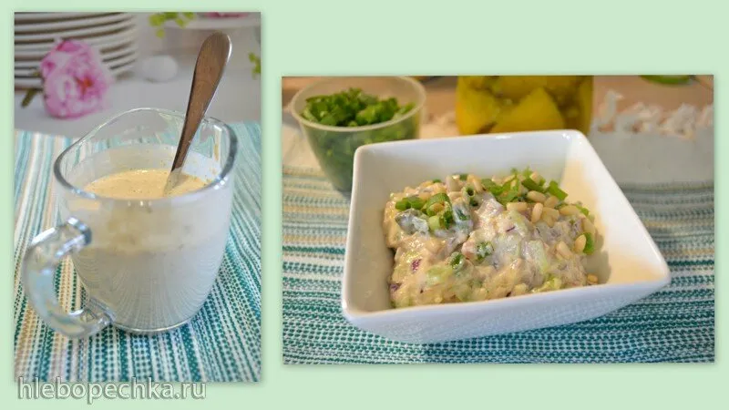 Тунец консервированный (соус тоннато и сливочная паста)