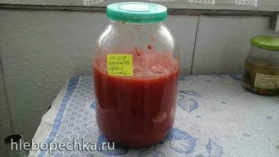 Помидоры квашеные закатанные (хранение в квартире)
