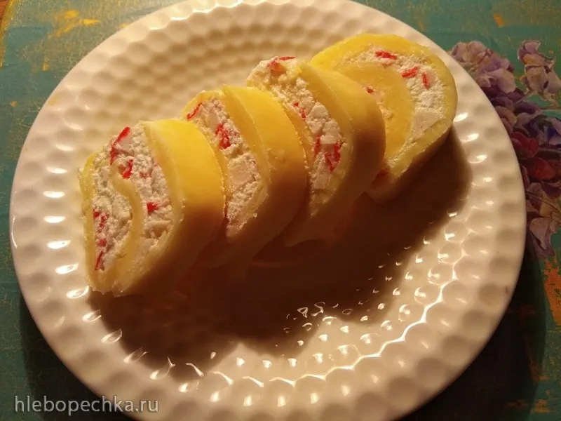 Сырный рулет