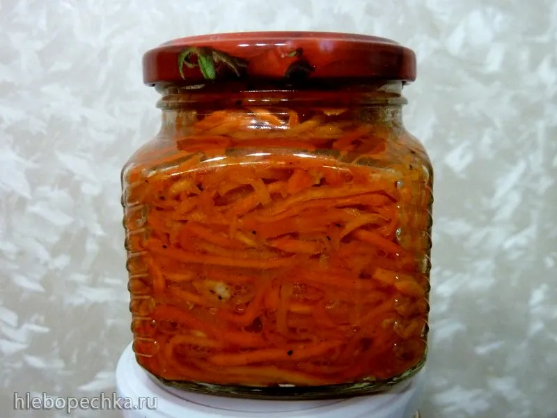 Морковь по-корейски на зиму