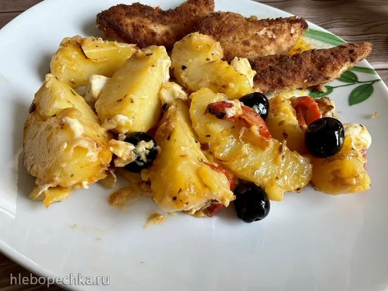 Картофель в сковороде