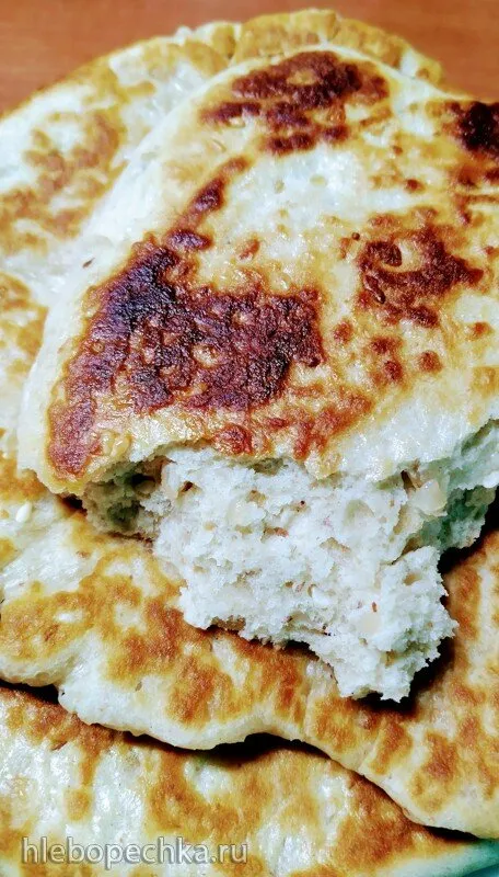 Быстрые лепёшки на рассоле – вместо хлеба