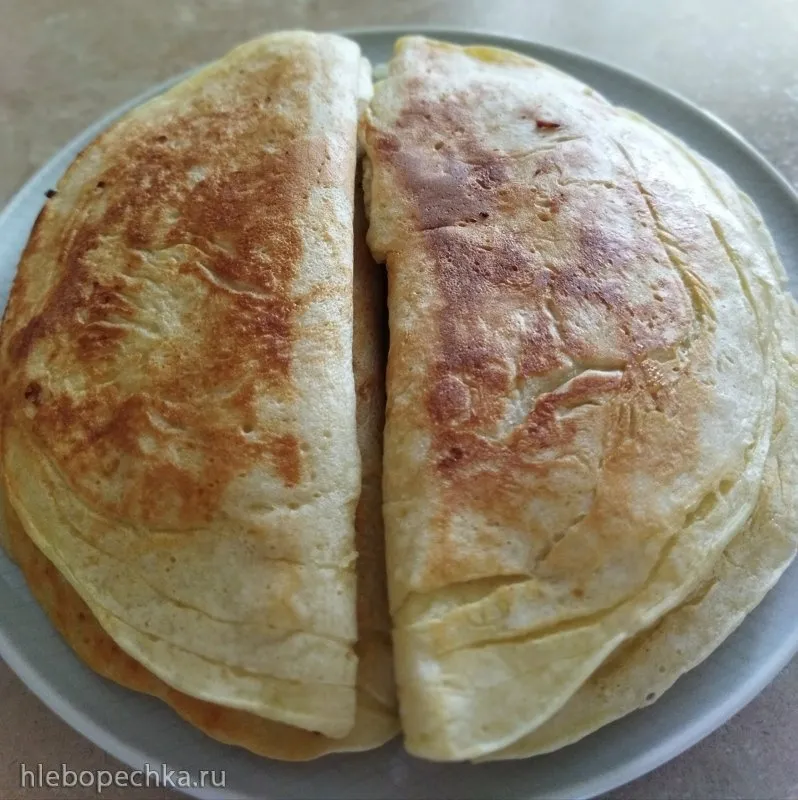 Блинные пирожки с начинкой