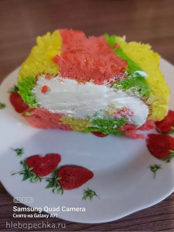 Рулет «Светофор»