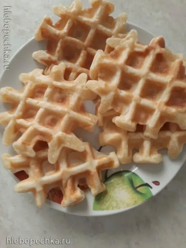 Венские вафли из остывшей манной каши