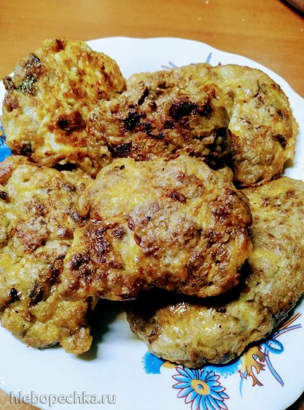 Говяжья печень, жаренная в масле