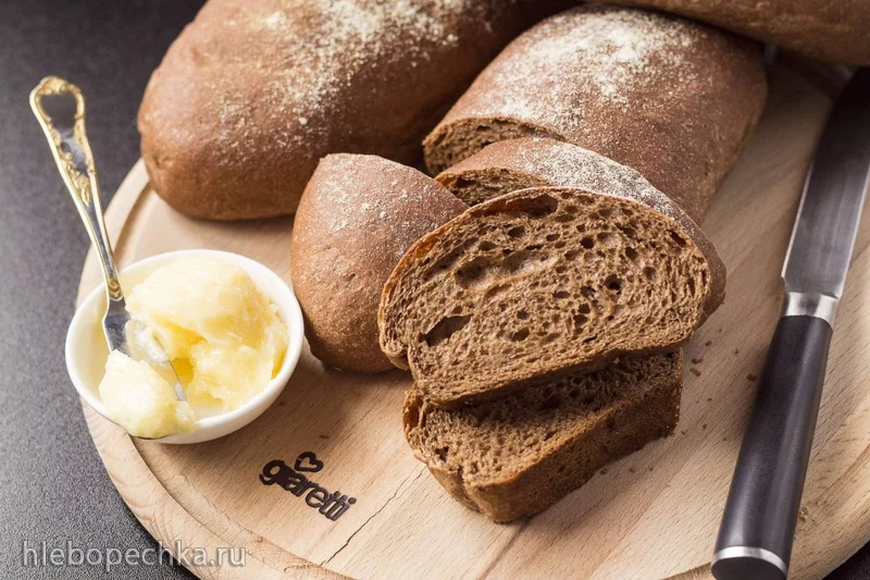 Медовый пшенично-ржаной хлеб (Bushman Bread)