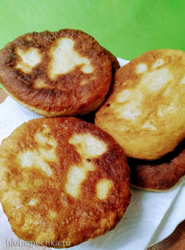 Беляши из картофельного теста