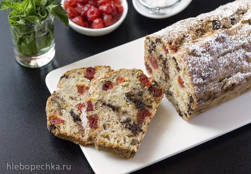 Легкий безглютеновый хлеб  с кабачком