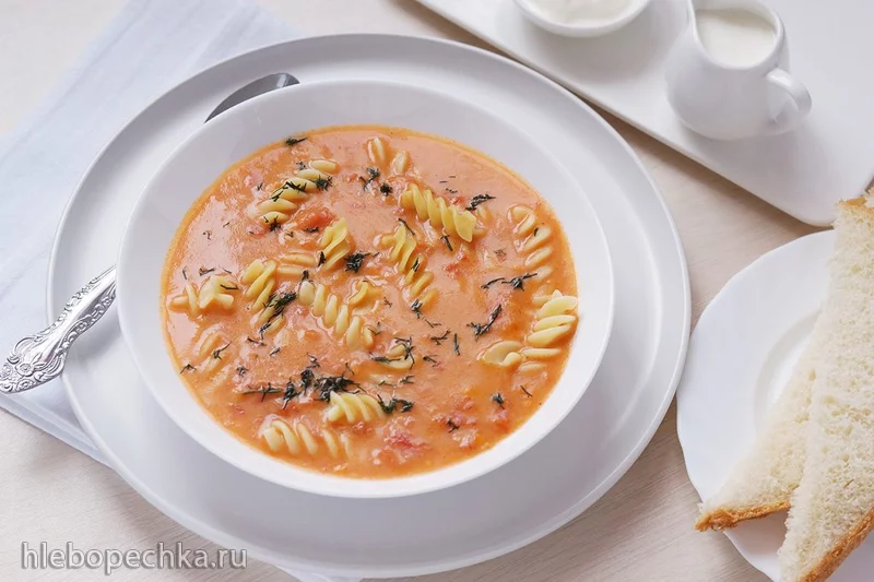 Польский томатный суп (Zupa Pomidorowa)