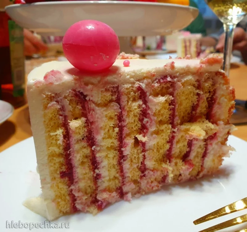 Торт с вертикальными коржами