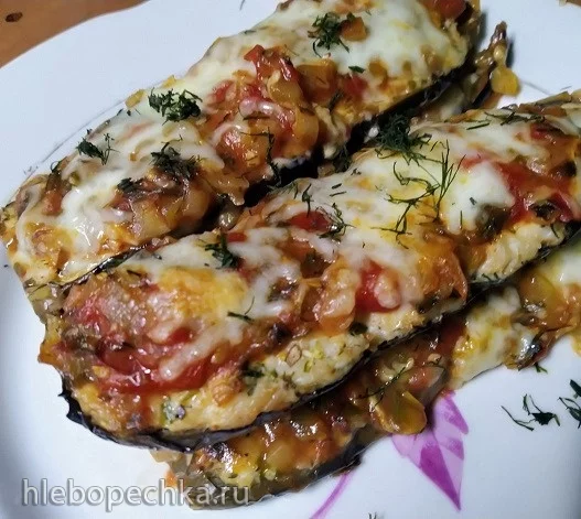 Баклажаны с куриной грудкой