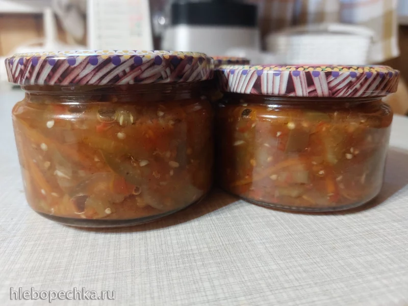 Лечо из баклажанов