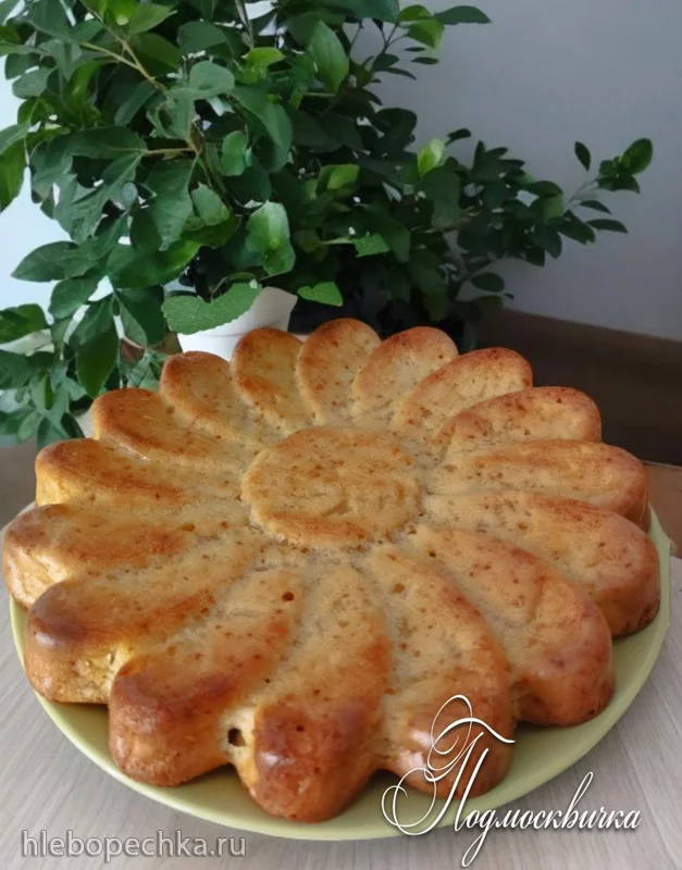 Шарлотка на молоке